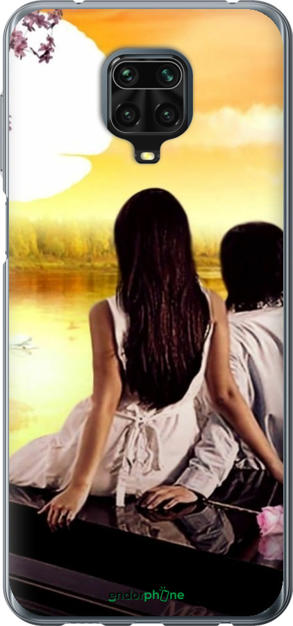 Силіконовий чехол Sunset для Xiaomi Redmi Note 9S - 6607u-2029 изображение 