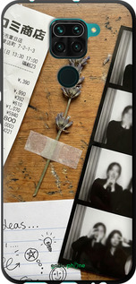 TPU чехол Aesthetic Scrapbook Collage для Xiaomi Redmi Note 9 - 6773b-2017 изображение 