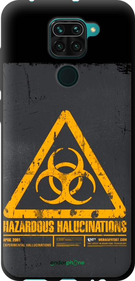 TPU чехол biohazard 28 для Xiaomi Redmi Note 9 - 4846b-2017 изображение 