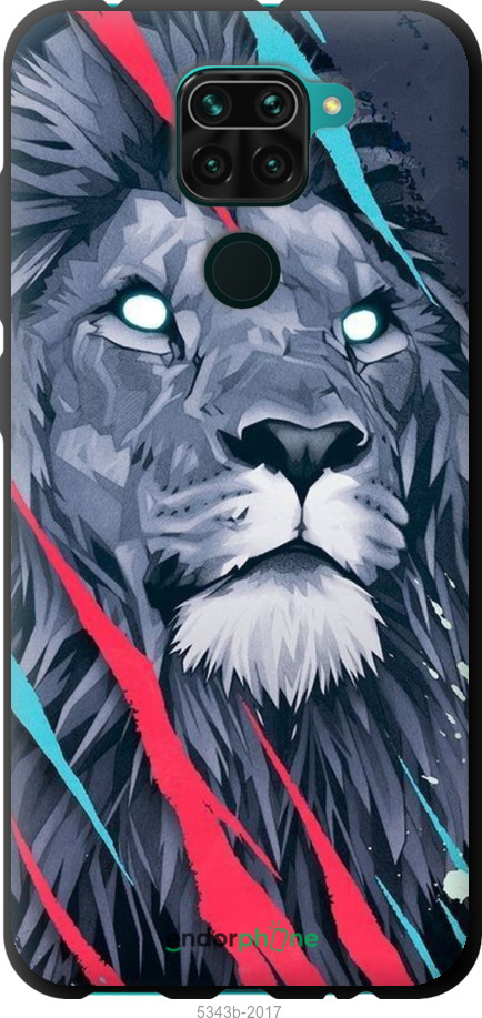 TPU чехол № 5343 для Xiaomi Redmi Note 9 - 5343b-2017 изображение 