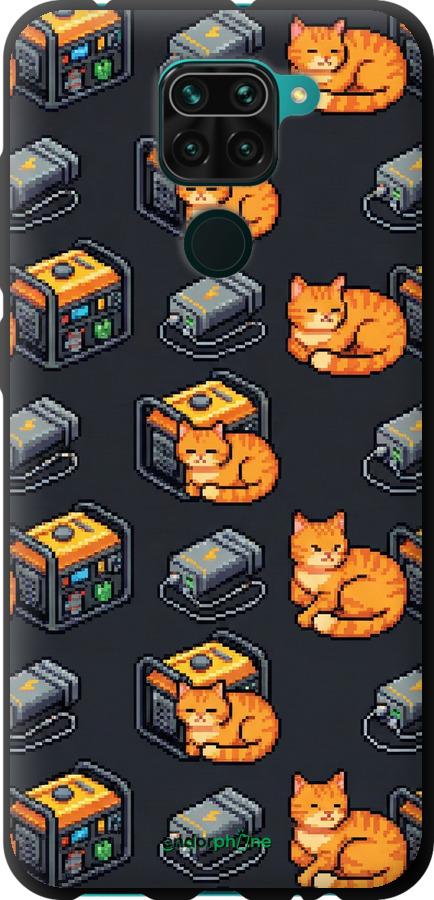 TPU чехол Autonomous Zone для Xiaomi Redmi Note 9 - 6771b-2017 изображение 