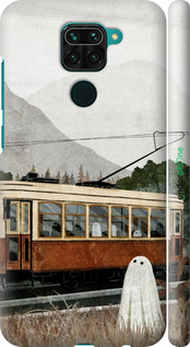 3D пластиковый матовый чехол Призрак 2 для Xiaomi Redmi Note 9 - 6247m-2017 изображение 