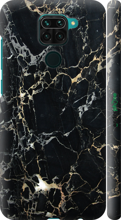 

Custodia in Plastica 3D opaca Marmo nero" for Xiaomi Redmi Note 9"
