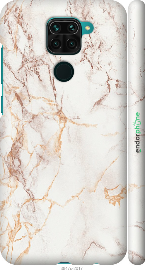 

Custodia in Plastica 3D opaca Marmo bianco" for Xiaomi Redmi Note 9"