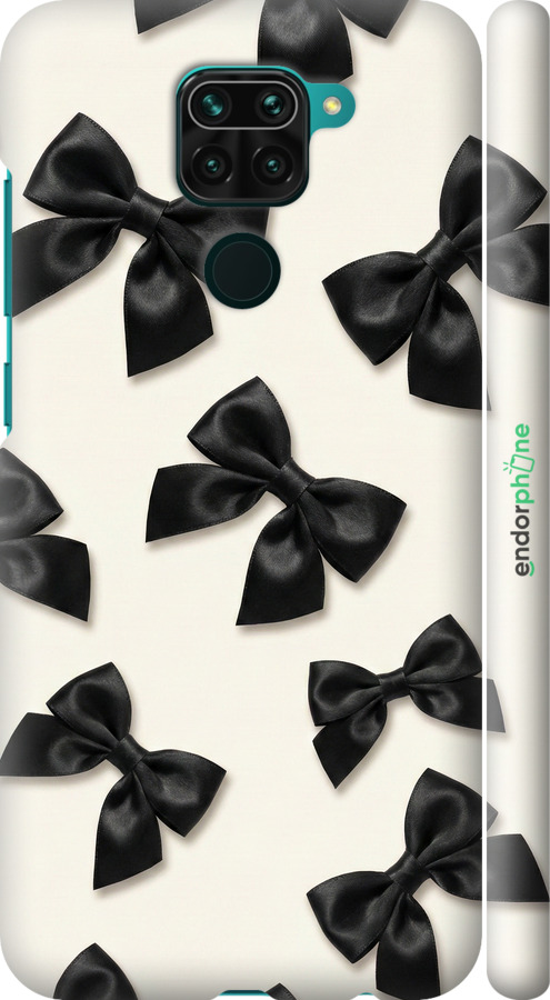 3D пластиковый матовый чехол Dark Coquette для Xiaomi Redmi Note 9 - 6765m-2017 изображение 