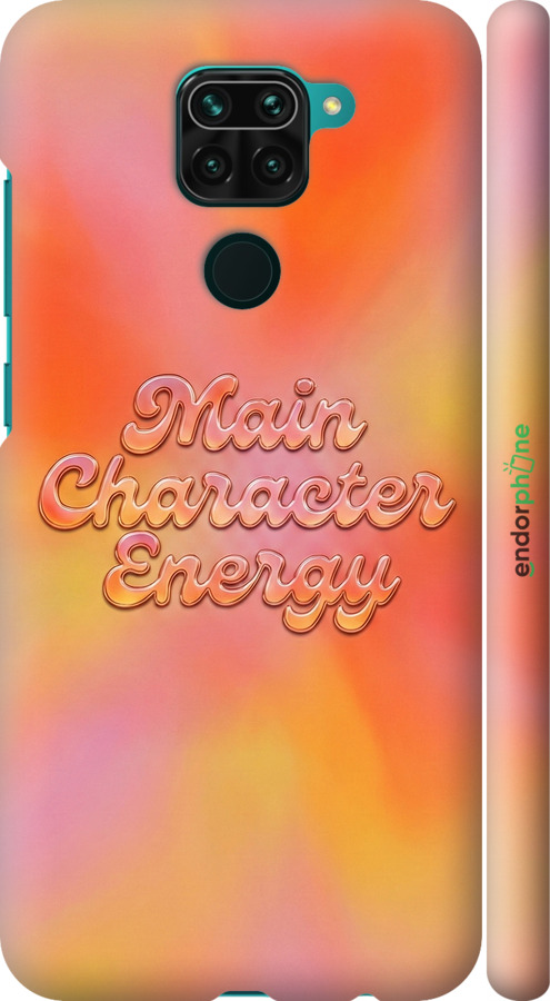 3D пластиковый матовый чехол Aura Gradient Main Character Energy Aesthetic Y2K для Xiaomi Redmi Note 9 - 6783m-2017 изображение 