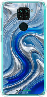 Силикон с усиленными углами чехол Liquid Chrome для Xiaomi Redmi Note 9 - 6781sp-2017 изображение 