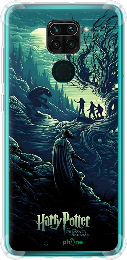 Силикон с усиленными углами чехол Гарри Поттер 3 для Xiaomi Redmi Note 9 - 6338sp-2017 изображение 