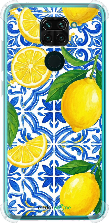 Силіконовий протиударний с посиленими кутами чехол Grocery Girl Italian Summer для Xiaomi Redmi Note 9 - 6766sp-2017 изображение 