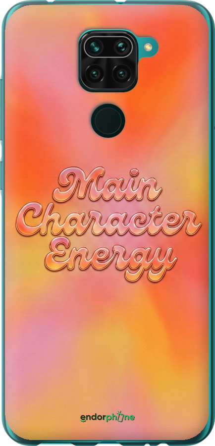 2D пластиковый чехол Aura Gradient Main Character Energy Aesthetic Y2K для Xiaomi Redmi Note 9 - 6783t-2017 изображение 
