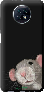 TPU чехол The Peeking Rat для Xiaomi Redmi Note 9T - 6442b-2261 изображение 