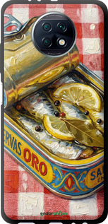 TPU чехол Vintage Sardine Tin Phone для Xiaomi Redmi Note 9T - 6772b-2261 изображение 