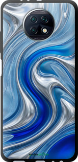 TPU чехол Liquid Chrome для Xiaomi Redmi Note 9T - 6781b-2261 изображение 