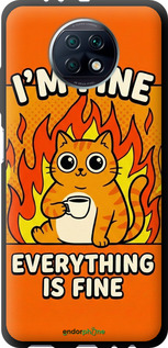 TPU чехол 'Funny Cat' для Xiaomi Redmi Note 9T изображение 5