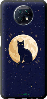 TPU чехол 'Cute Cat Celestial/Witchy' для Xiaomi Redmi Note 9T изображение 3