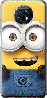 Силиконовый чехол Миньон для Xiaomi Redmi Note 9T - 6389u-2261 изображение 