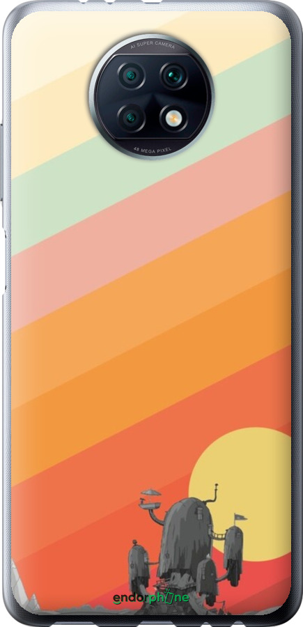 Силиконовый чехол № 5420 для Xiaomi Redmi Note 9T - 5420u-2261 изображение 