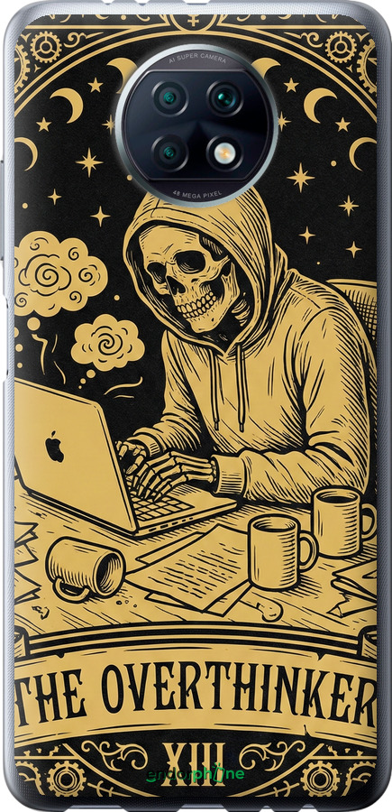 Силиконовый чехол The Overthinker для Xiaomi Redmi Note 9T - 6774u-2261 изображение 