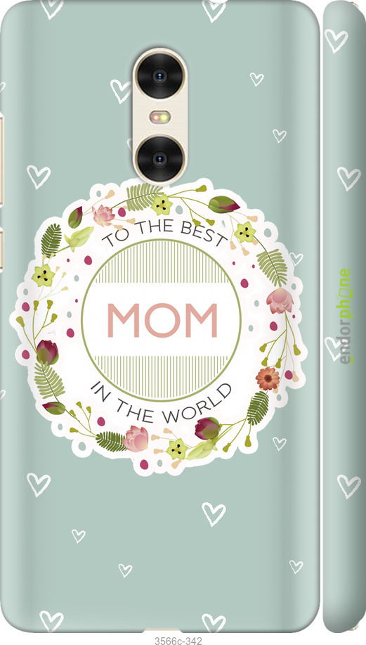 

Custodia in Plastica 3D opaca Alla mamma migliore" for Xiaomi Redmi Pro", Blu