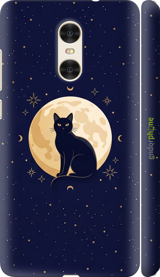 3D пластиковий матовий чехол Cute Cat Celestial/Witchy для Xiaomi Redmi Pro - 6787m-342 изображение 