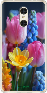 Силиконовый чехол Весенние цветы для Xiaomi Redmi Pro - 6058u-342 изображение 
