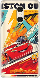 Силіконовий чехол Тачки для Xiaomi Redmi Pro - 6288u-342 изображение 