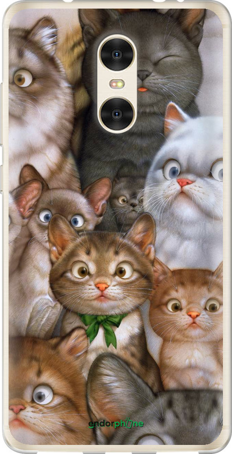 

Силіконовий чохол "Коти" для Xiaomi Redmi Pro