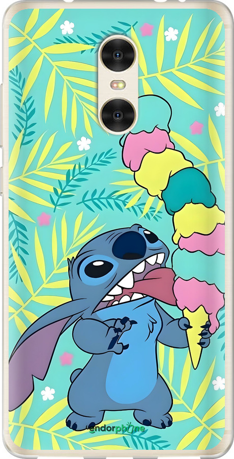 Силиконовый чехол Стич для Xiaomi Redmi Pro - 6361u-342 изображение 