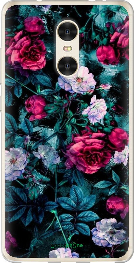 Силиконовый чехол Сад и розы для Xiaomi Redmi Pro - 6483u-342 изображение 