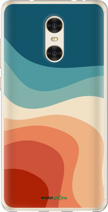 Силиконовый чехол В стиле ретро с волнами для Xiaomi Redmi Pro - 6531u-342 изображение 