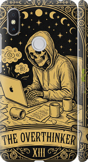3D пластиковий матовий чохол 'The Overthinker' для Xiaomi Redmi S2 зображення 1
