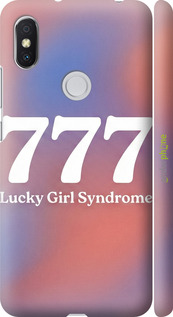 3D пластиковый матовый чехол 'Aesthetic Aura Gradient 777 Lucky Energy' для Xiaomi Redmi S2 изображение 9