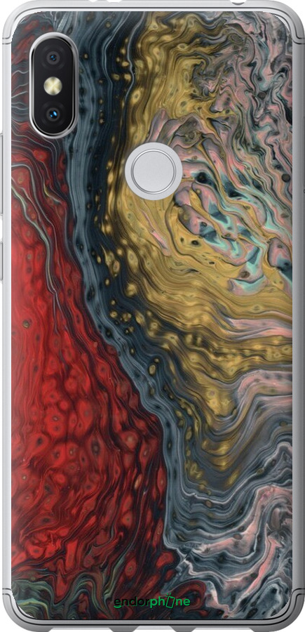 2D пластиковый чехол С изображением абстрактной живописи для Xiaomi Redmi S2 - 6530t-1494 изображение 