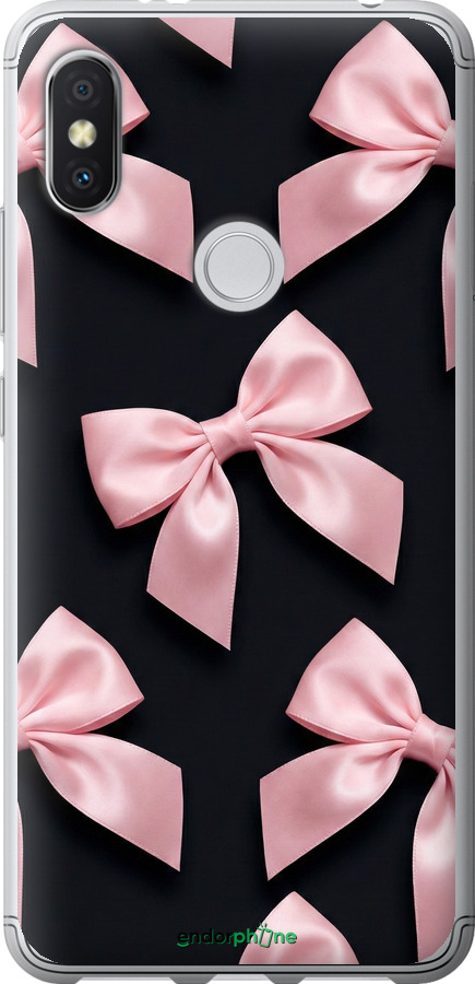 2D пластиковий чехол Coquette Ribbons Dark Coquette для Xiaomi Redmi S2 - 6767t-1494 изображение 