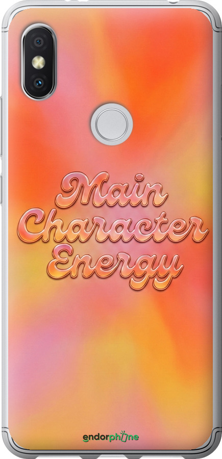 2D пластиковый чехол Aura Gradient Main Character Energy Aesthetic Y2K для Xiaomi Redmi S2 - 6783t-1494 изображение 