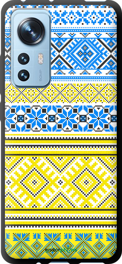 TPU чехол Вишиванка 40 для Xiaomi 12 - 1174b-2555 изображение 