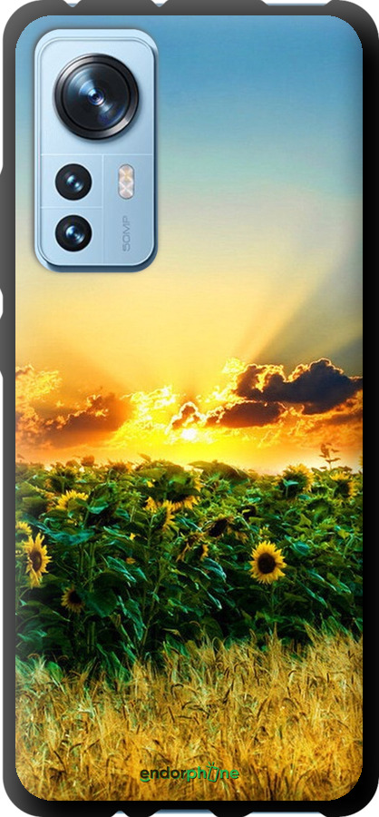 

TPU чорний чохол "Україна" для Xiaomi 12