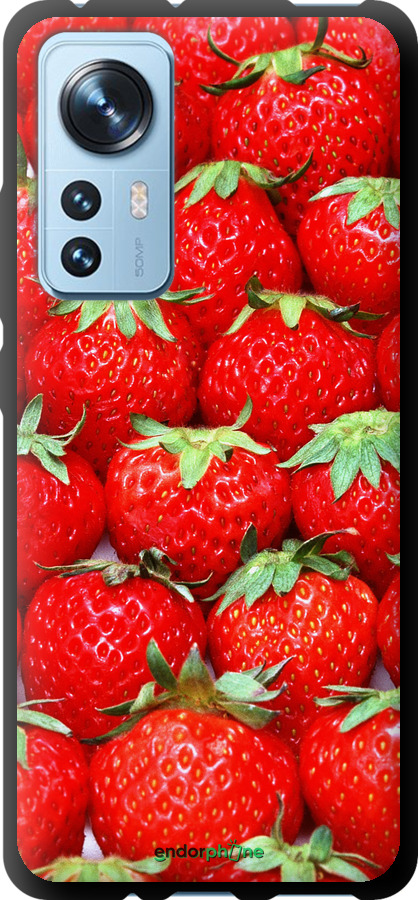 TPU чехол Полуниця для Xiaomi 12X - 6020b-2941 изображение 