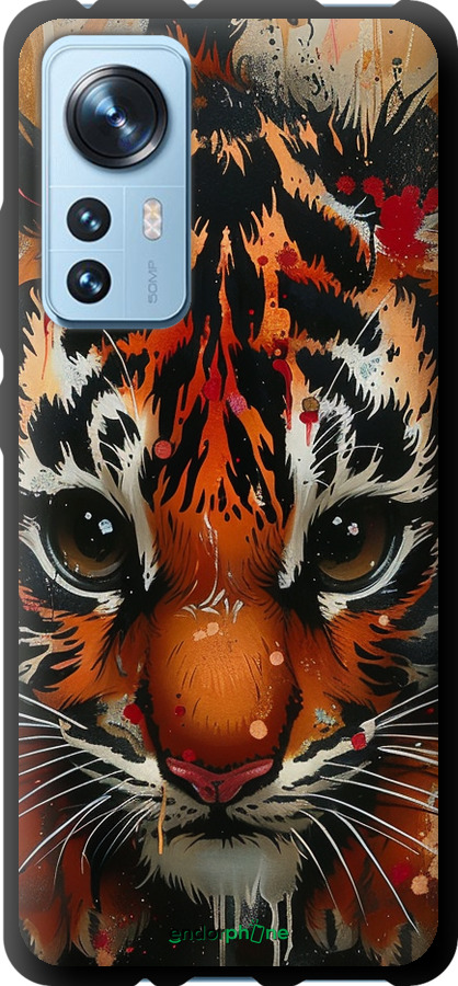 TPU чехол Mini tiger для Xiaomi 12 - 6052b-2555 изображение 