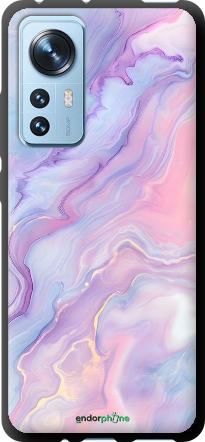TPU чехол Нежный мрамор для Xiaomi 12 - 6310b-2555 изображение 