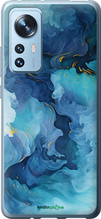 Силиконовый чехол Акварель для Xiaomi 12X - 6320u-2941 изображение 