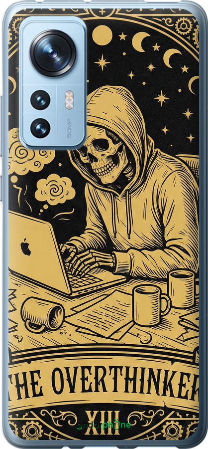 Силіконовий чехол The Overthinker для Xiaomi 12 - 6774u-2555 изображение 