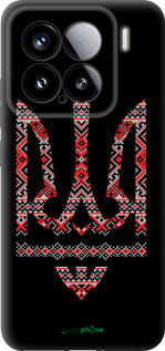 TPU чехол Герб - вышиванка на черном фоне для Xiaomi Xiaomi 15 - 1196b-3880 изображение 