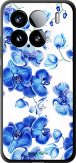 TPU чехол Голубые орхидеи для Xiaomi Xiaomi 15 - 4406b-3880 изображение 