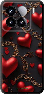 TPU чехол Сердечки для Xiaomi Xiaomi 15 - 5831b-3880 изображение 