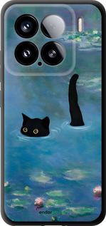 TPU чехол С изображением кота и водяной лилии Monet для Xiaomi Xiaomi 15 - 6519b-3880 изображение 
