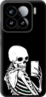 TPU чехол Скелет делает Selfie для Xiaomi Xiaomi 15 - 6535b-3880 изображение 
