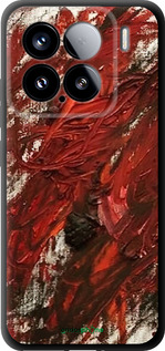 TPU чехол Абстрактная композиция в красных тонах для Xiaomi Xiaomi 15 - 6541b-3880 изображение 