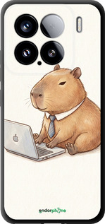 TPU чехол Funny Capybara CEO Working для Xiaomi Xiaomi 15 - 6777b-3880 изображение 