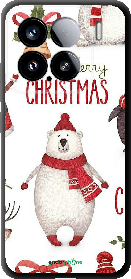 TPU чехол Merry Christmas для Xiaomi Xiaomi 15 - 4106b-3880 изображение 